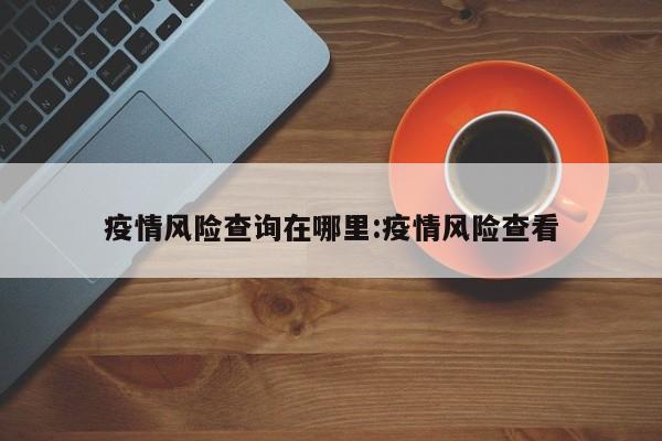 疫情风险查询在哪里:疫情风险查看