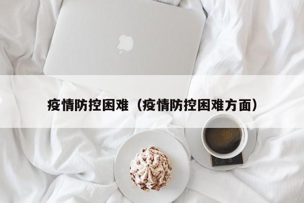疫情防控困难（疫情防控困难方面）